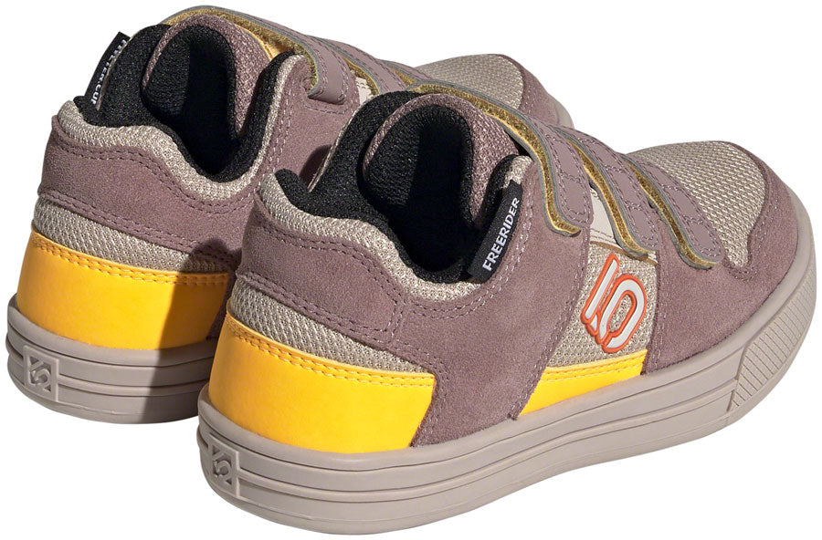 Five Ten Freerider VCS Flat Shoes - Kid's, Wonder Taupe/Gray One/Solar Gold, 10.5