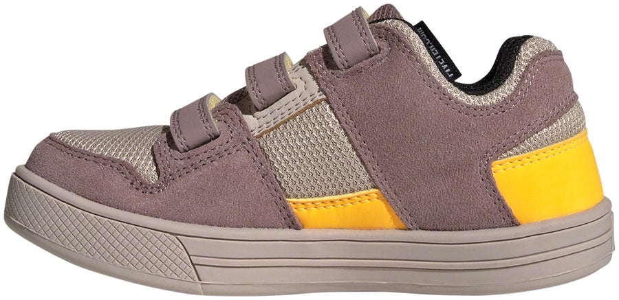 Five Ten Freerider VCS Flat Shoes - Kid's, Wonder Taupe/Gray One/Solar Gold, 3