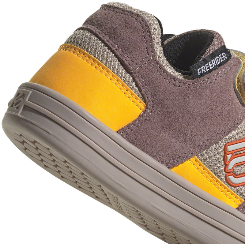 Load image into Gallery viewer, Five Ten Freerider VCS Flat Shoes - Kid&#39;s, Wonder Taupe/Gray One/Solar Gold, 12.5
