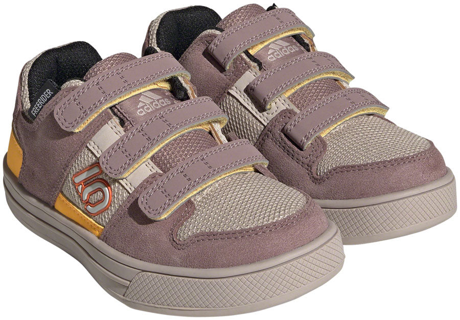 Five Ten Freerider VCS Flat Shoes - Kid's, Wonder Taupe/Gray One/Solar Gold, 12