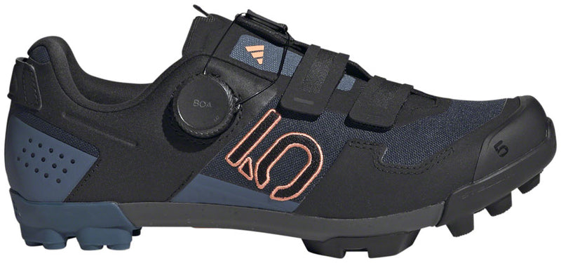 Load image into Gallery viewer, Five Ten Kestrel BOA Mountain Clipless Shoes - Women's, Legend Ink/Core Black/Coral Fusion, 10
