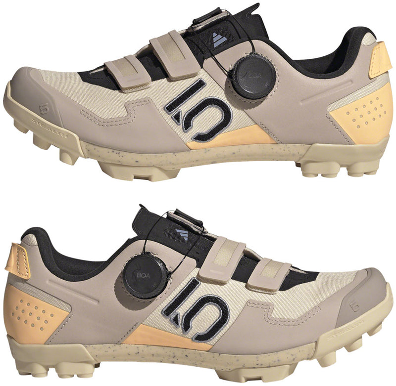 Load image into Gallery viewer, Five Ten Kestrel BOA Mountain Clipless Shoes - Women's, Sand Strata/Silver Violet/Acid Orange, 9
