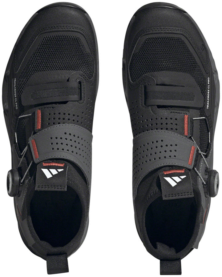 Load image into Gallery viewer, Five Ten Trailcross Pro Mountain Clipless Shoes - Women&#39;s, Gray Five/Core Black/Red, 8
