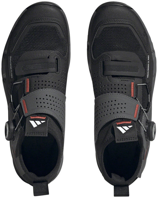 Five Ten Trailcross Pro Mountain Clipless Shoes - Women's, Gray Five/Core Black/Red, 6