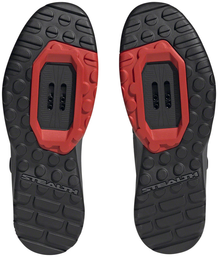 Five Ten Trailcross Pro Mountain Clipless Shoes - Men's, Gray Five/Core Black/Red, 10