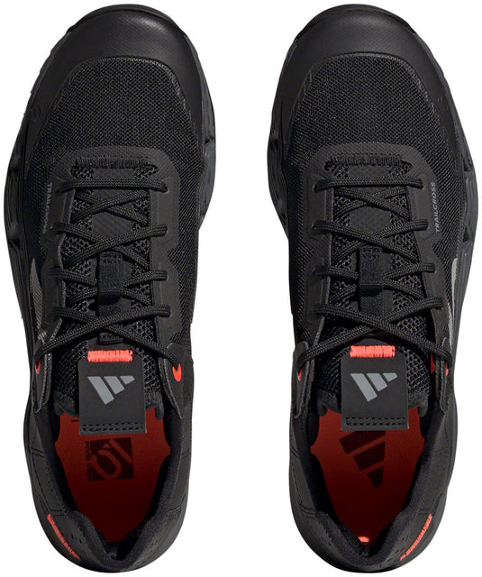 Five Ten Trailcross LT Flat Shoes - Women's, Core Black/Gray Two/Solar Red, 8.5