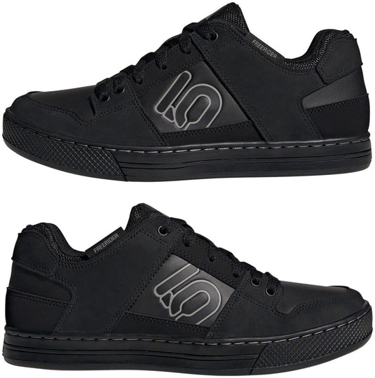 Five Ten Freerider DLX Flat Shoes - Men's, Core Black/Core Black/Gray Three, 11.5