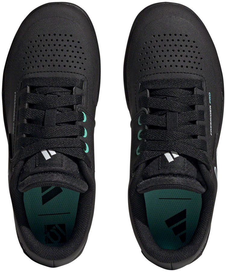 Load image into Gallery viewer, Five Ten Freerider Pro Flat Shoes - Women's, Core Black/Crystal White/Acid Mint, 9.5
