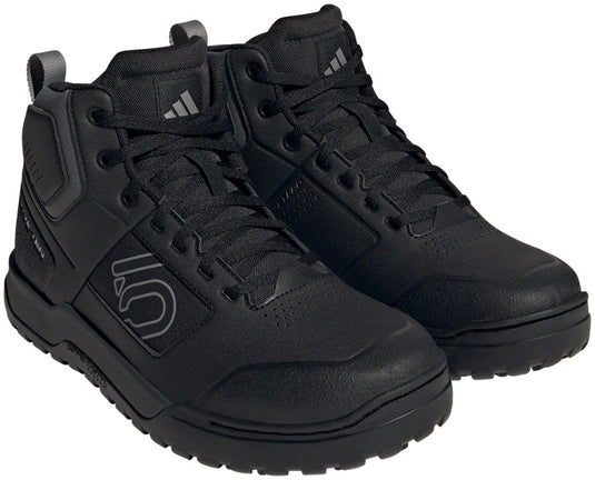 Five-Ten-Impact-Pro-Mid-Shoes-Men's-Core-Black-Gray-Three-Gray-Six-Core-Black-Gray-Three-Gray-Six-8.5-Flat-Pedal-Shoes