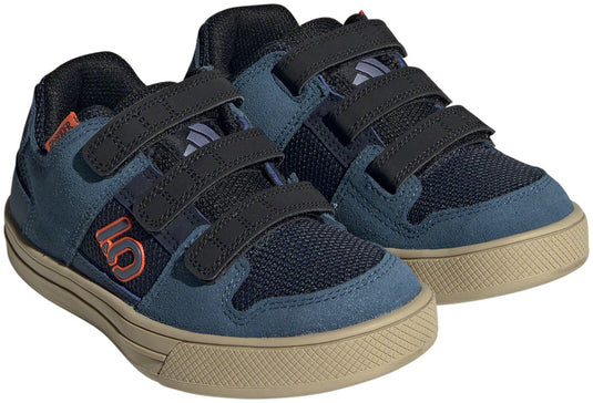 Five-Ten-Freerider-Kid's-VCS-Flat-Shoes-Legend-Ink-Wonder-Steel-Impact-Orange-Legend-Ink-Wonder-Steel-Impact-Orange-13.5K-Flat-Pedal-Shoes