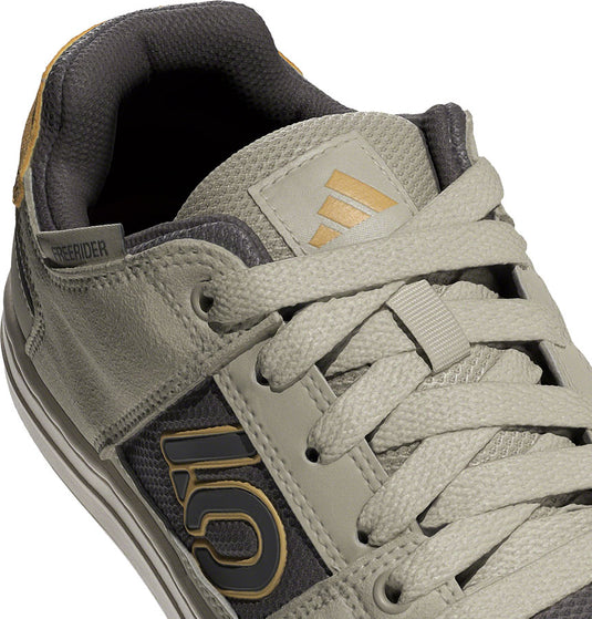 Five Ten Freerider Flat Shoes - Women's, Gray/Oat/Charcoal, 8.5