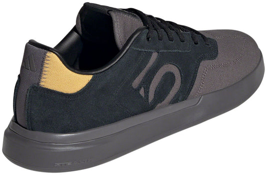 Five Ten Sleuth Flat Shoes - Men's, Black/Charcoal/Oat, 8