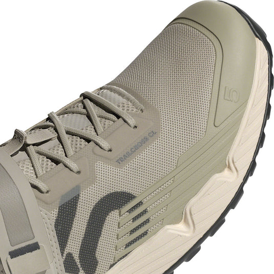 Five Ten Trailcross Mountain Clipless Shoes - Men's, Putty Gray/Carbon/Wonder White, 12