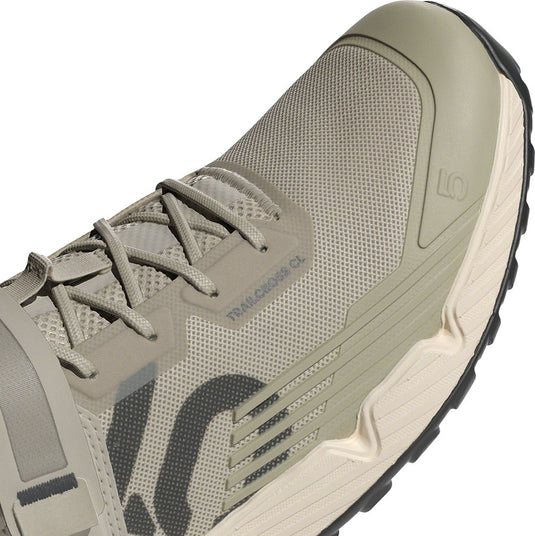 Five Ten Trailcross Mountain Clipless Shoes - Men's, Putty Gray/Carbon/Wonder White, 9