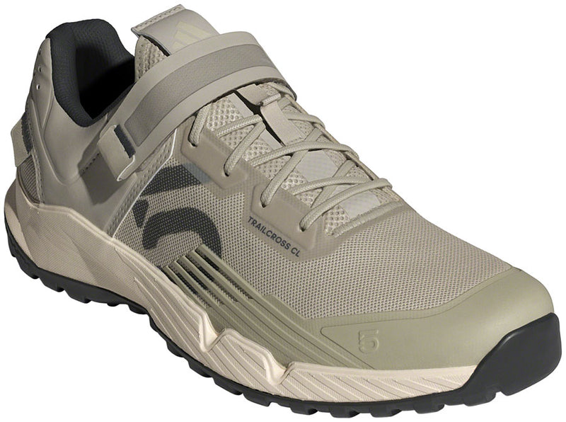 Load image into Gallery viewer, Five Ten Trailcross Mountain Clipless Shoes - Men&#39;s, Putty Gray/Carbon/Wonder White, 8.5
