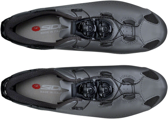 Sidi Shot 2S Road Shoes - Men's, Anthracite/Black, 45