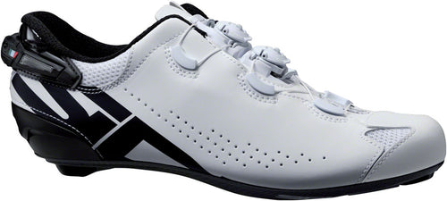 Sidi-Shot-2S-Road-Shoes-Men's-White-Black-Road-Bike-Cycling-Shoes