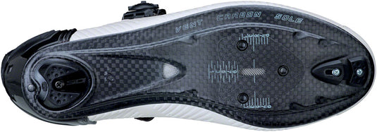 SIDI Wire 2S Road Shoes - White/Black, 43.5