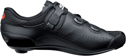 Sidi Genius 10 Road Shoes - Men's, Black/Black, 43.5