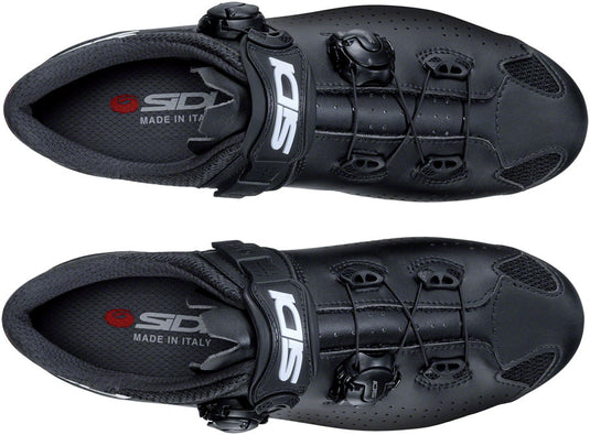 SIDI Genius 10 Road Shoes - Men's, Black/Black, 42