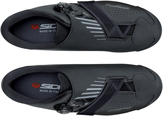 SIDI Prima Road Shoes - Black/Black, 45