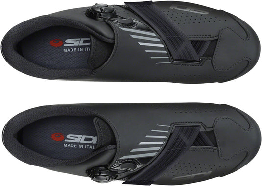 SIDI Prima Mega Road Shoes - Men's, Black/Black, 44.5