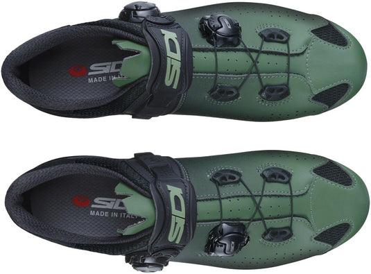 Sidi Eagle 10 Mountain Clipless Shoes - Men's, Green/Black, 42.5