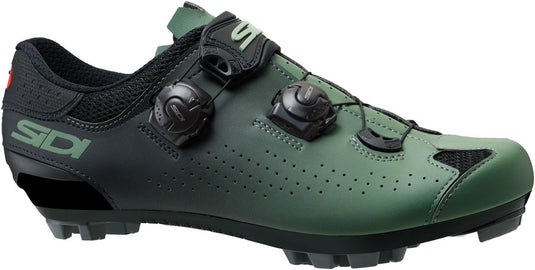 Sidi Eagle 10 Mountain Clipless Shoes - Men's, Green/Black, 45.5