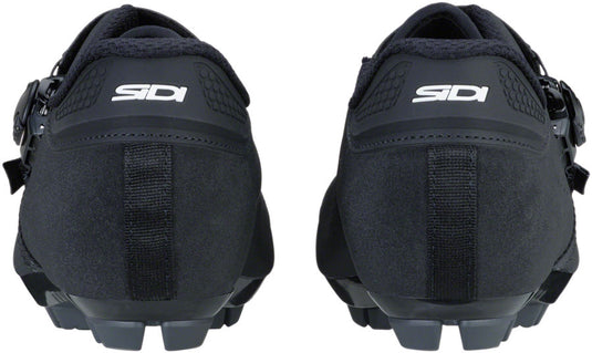 Sidi Aertis Mega Mountain Clipless Shoes - Men's, Black/Black, 43.5