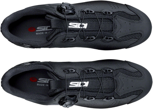 Sidi MTB Gravel Clipless Shoes - Men's, Black/Black, 48