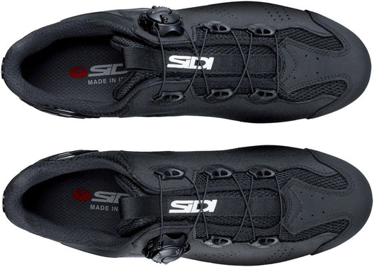 Sidi MTB Gravel Clipless Shoes - Men's, Black/Black, 45