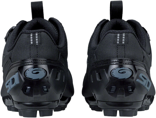 Sidi MTB Gravel Clipless Shoes - Men's, Black/Black, 45