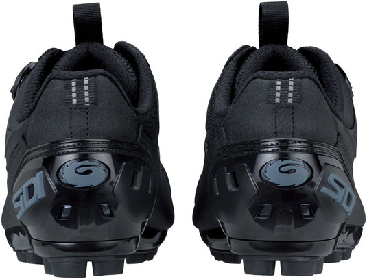 Sidi MTB Gravel Clipless Shoes - Men's, Black/Black, 42