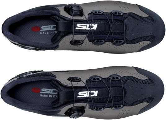Sidi MTB Gravel Clipless Shoes - Men's, Black/Titanium, 46