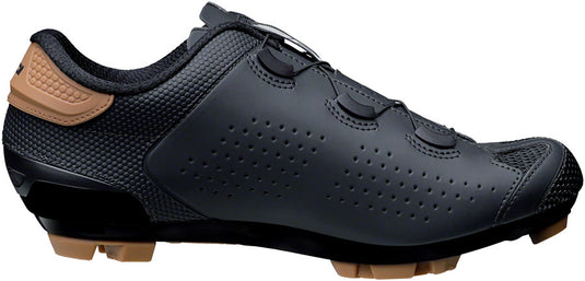 Sidi Dust Mountain Clipless Shoes - Men's, Black/Black, 45