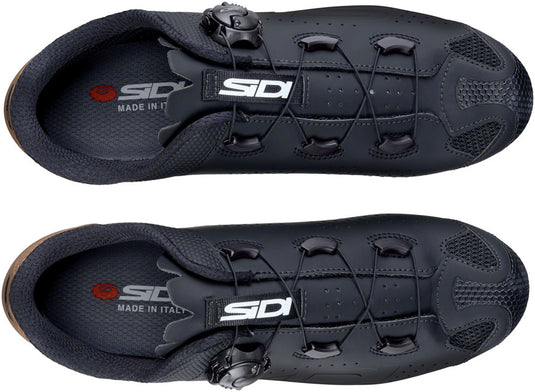 Sidi Dust Mountain Clipless Shoes - Men's, Black/Black, 43