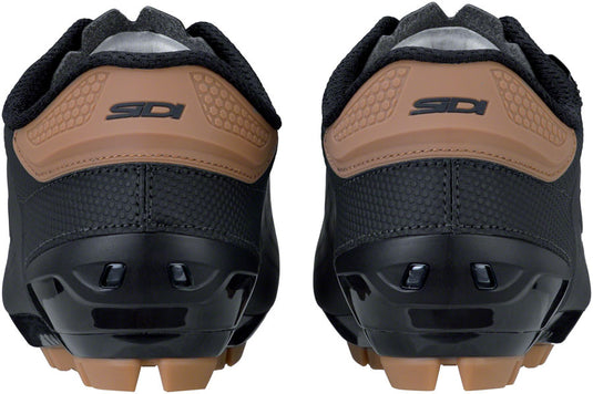SIDI Dust Mountain Clipless Shoes - Men's, Black/Black, 45.5