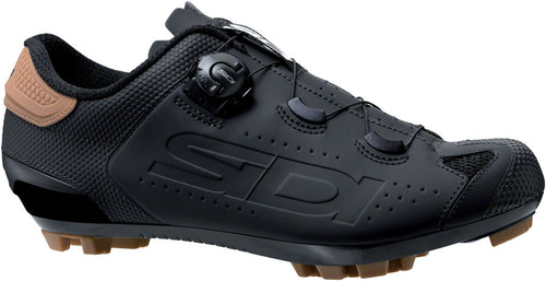 Sidi Dust Mountain Clipless Shoes - Men's, Black/Black, 47