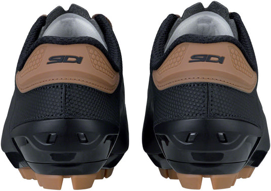 SIDI Dust Shoelace Mountain Clipless Shoes - Black, 45