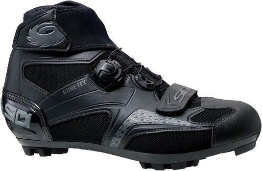 Sidi Frost Gore 2 Mountain Clipless Shoes - Men's, Black/Black, 47