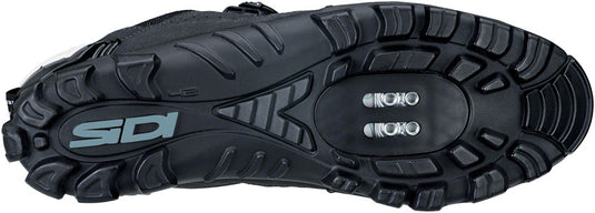 Sidi Turbo Mountain Clipless Shoes - Men's, Black/Black, 45