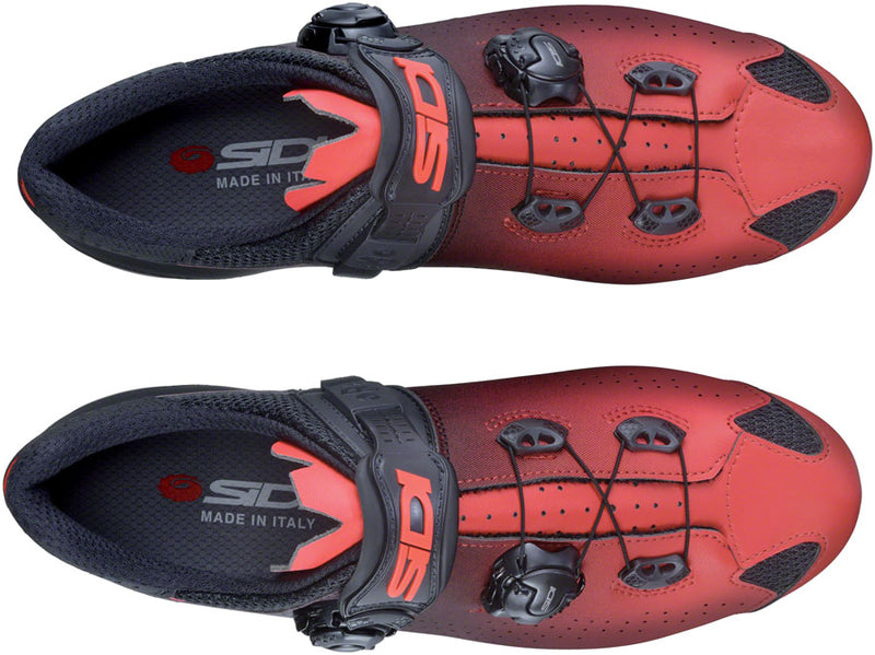 Load image into Gallery viewer, Sidi Genius 10 Road Shoes - Men&#39;s, Anthracite Red, 42
