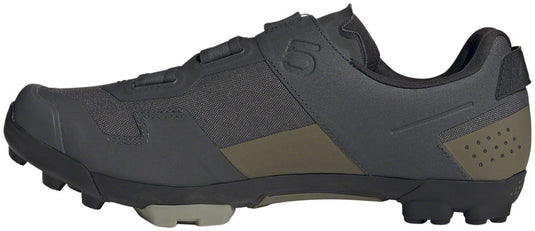 Five Ten Kestrel BOA Mountain Clipless Shoes - Men's, Gray Six/Silver Pebble/Olive Strata, 12.5
