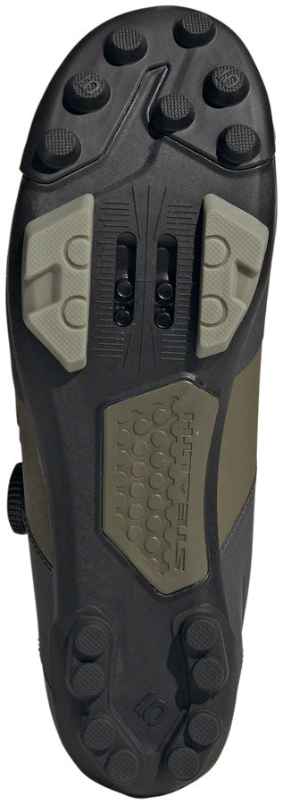 Five Ten Kestrel BOA Mountain Clipless Shoes - Men's, Gray Six/Silver Pebble/Olive Strata, 12.5