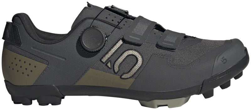 Load image into Gallery viewer, Five-Ten-Kestrel-BOA-Mountain-Clipless-Shoes-Men's-Gray-Six-Silver-Pebble-Olive-Strata-Gray-Six-Silver-Pebble-Olive-Strata-8.5-Mountain-Biking-Shoes
