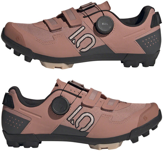 Five Ten Kestrel BOA Mountain Clipless Shoes - Women's, Warm Clay/Wonder Taupe/Core Black, 6.5
