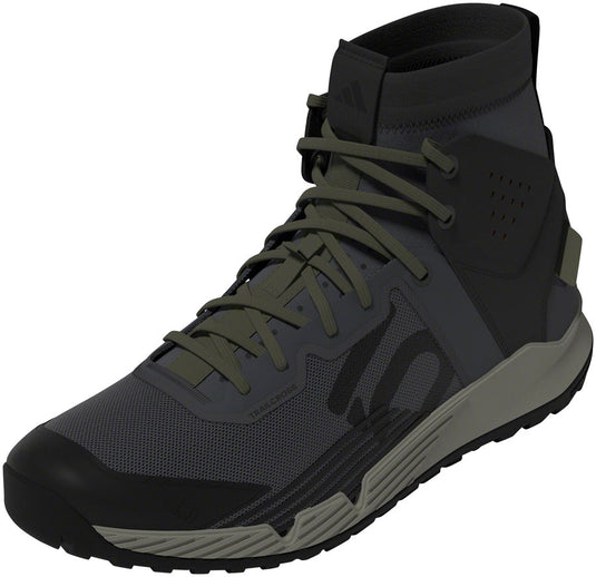 Five-Ten-Trailcross-Mid-Pro-Flat-Shoes-Men's-Gray-Six-Core-Black-Olive-Strata-Gray-Six-Core-Black-Olive-Strata-11.5-Flat-Pedal-Shoes