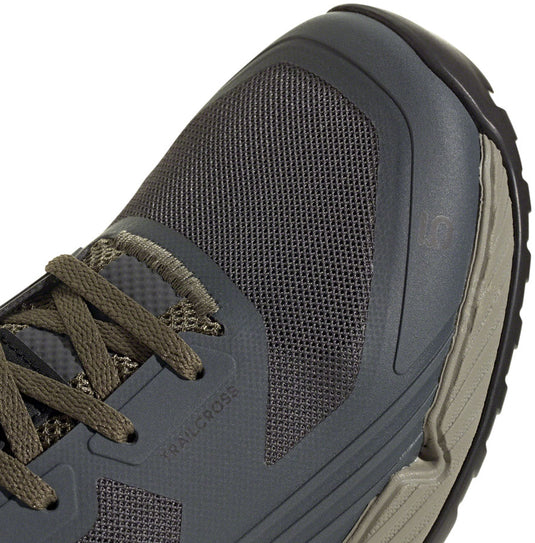 Five Ten Trailcross XT Flat Shoes - Men's, Gray Six/Core Black/Olive Strata, 9.5