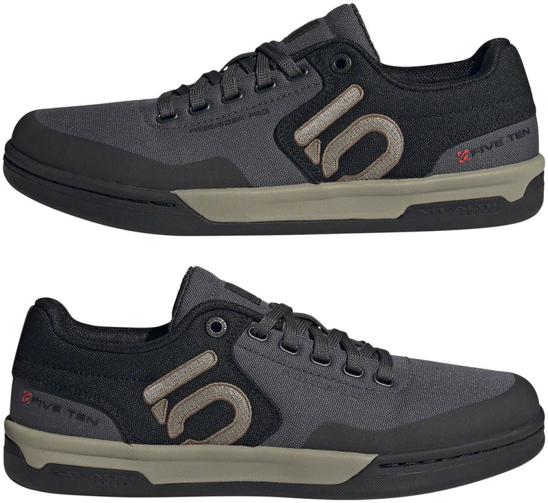 Load image into Gallery viewer, Five Ten Freerider Pro Canvas Flat Shoes - Men's, Gray Six/Silver Pebble/Core Black, 6.5
