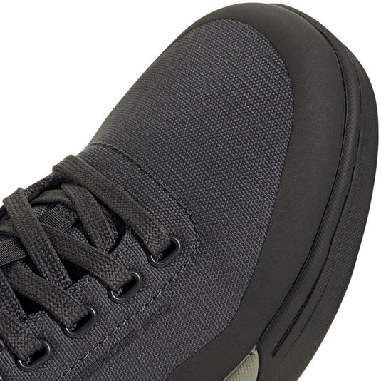 Five Ten Freerider Pro Canvas Flat Shoes - Men's, Gray Six/Silver Pebble/Core Black, 6.5